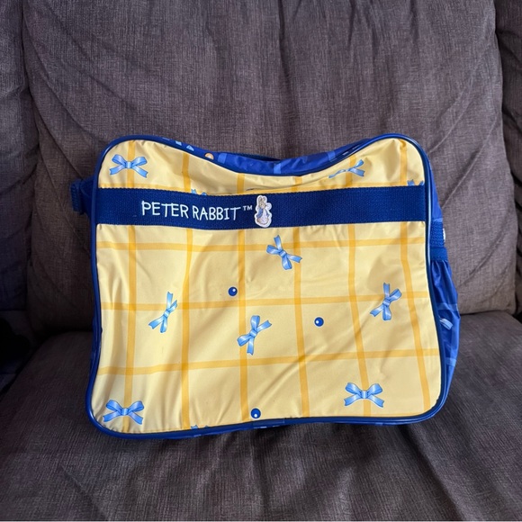 Peter Rabbit Yellow and Blue Tote Bag